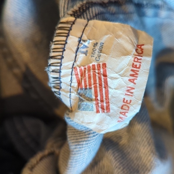 Denim Barn Jacket Vintage By Hovland Sioux Iowa Cowboy Cowgirl y2k Western - Picture 14 of 16